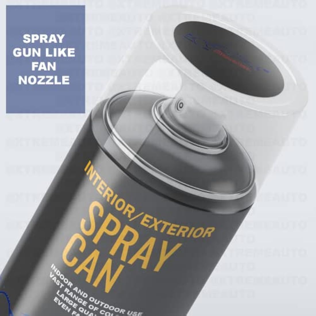 Xtremeauto Aerosol Spray Paint Kit For Ford Focus Frozen White 5 400ml Repair Paint Can