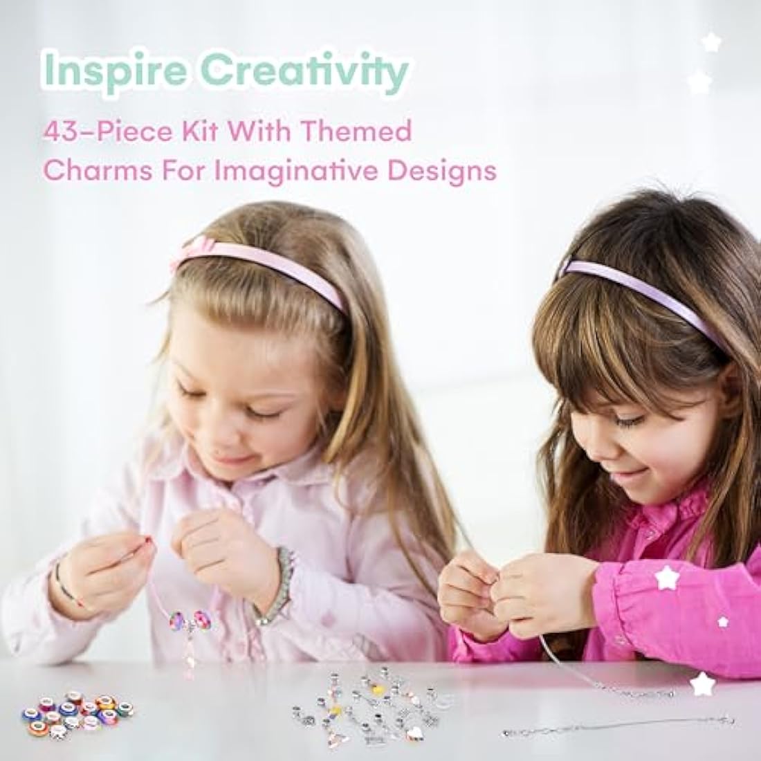 Jewelkeeper 42pc Tea Set for Little Girls - Jungle Design Mini Tea Party Set with Food and Case
