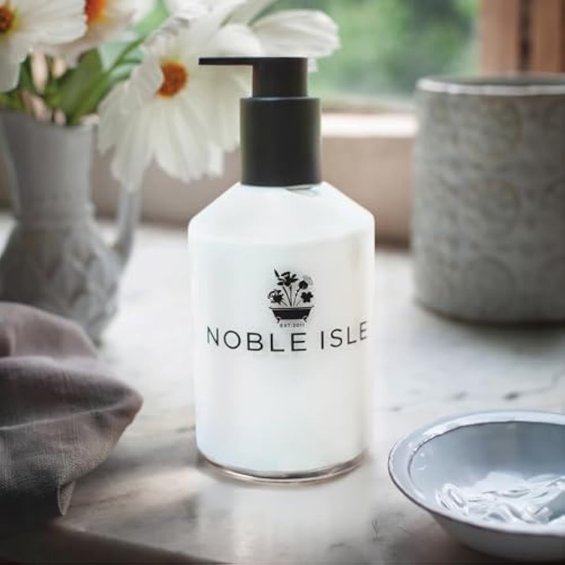 Noble Isle Hand Lotion | Luxury Hand Moisturiser For Men & Women | Anti-age, Vegan Friendly, Real Perfume, Britain In A Bottle Hand Cream | Made in the UK (300ml, Golden Harvest)