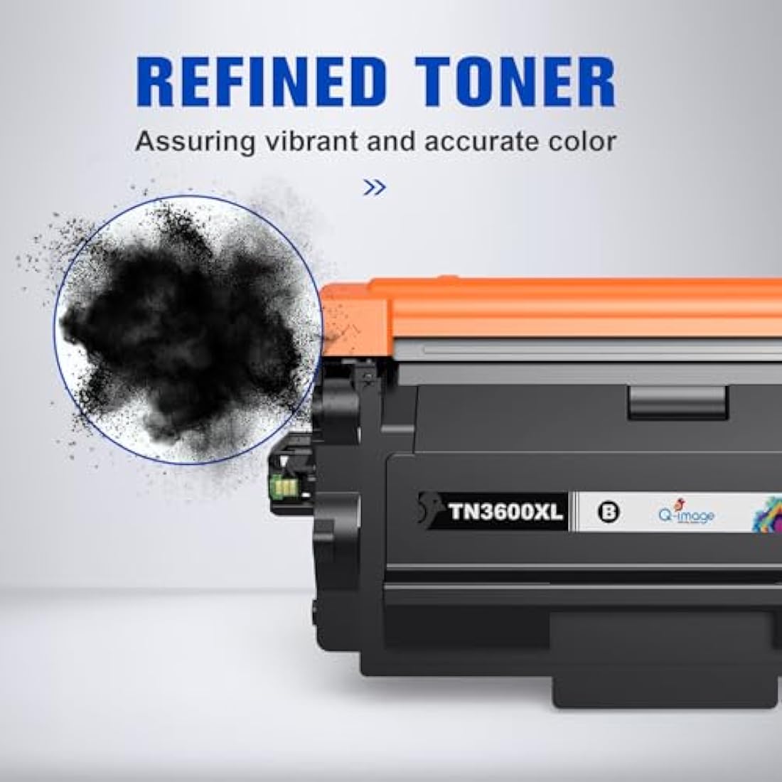 Q-image TN3600XL Toner Compatible with Brother TN-3600XL TN 3600XL for Brother HL-L5215DN HL-L6210DW HL-L6410DN HL-L6415DN HL-L5210DN L5210DW MFC-L5715DN MFC-L6710DW MFC-L6915DN MFC-L6915DN