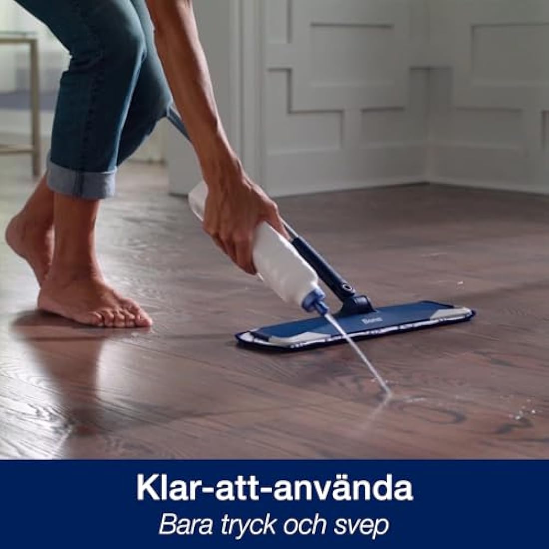 Bona Wood Floor Polish - Protect & Maintain - Gloss Finish - 1 Litre