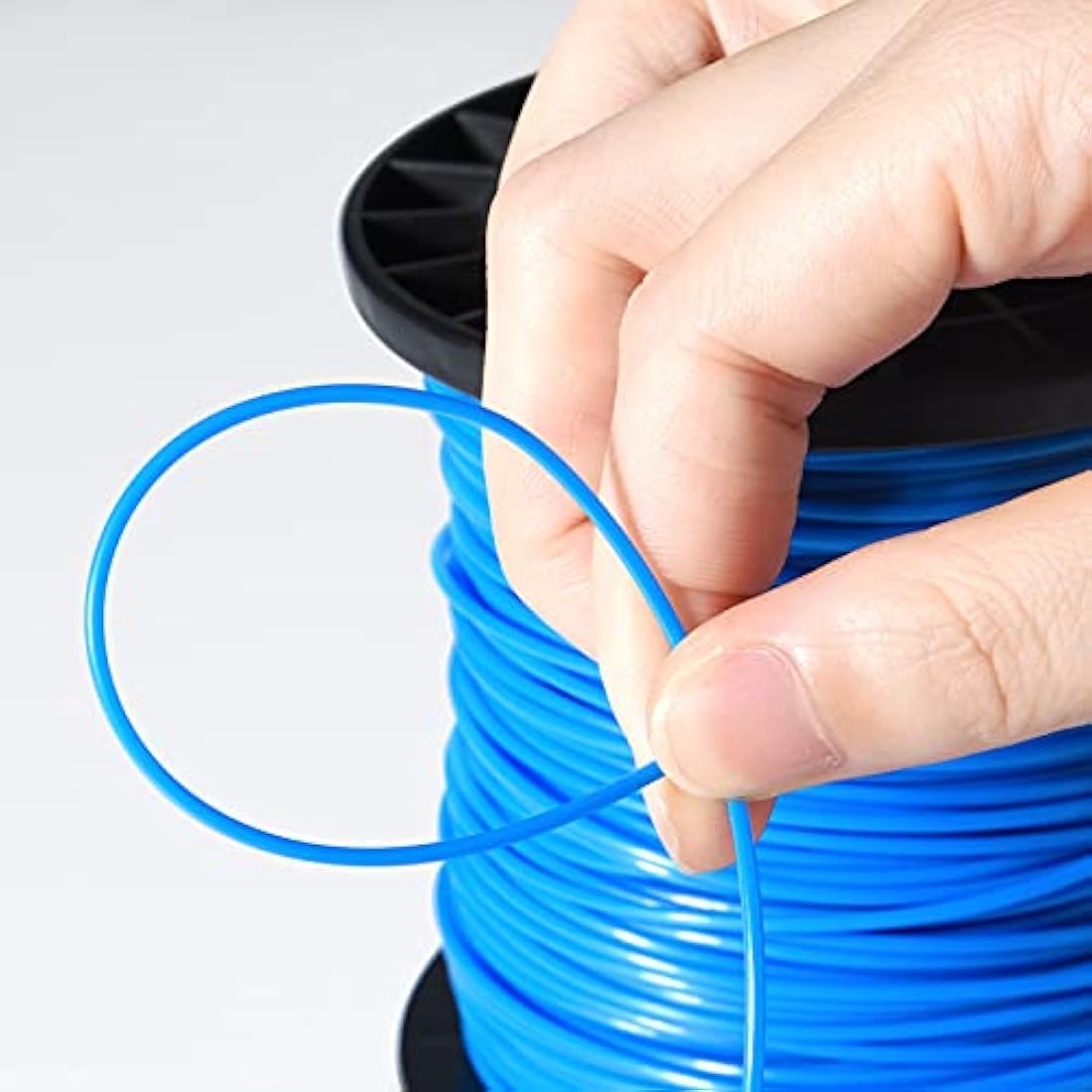 CHRORINE 1.6mm x 100m Round Strimmer Line Wire Cord Trimmer Line for Garden Strimmer Grass Trimmers Electric, Quality Upgrade Convenient Packaging Easy to Use