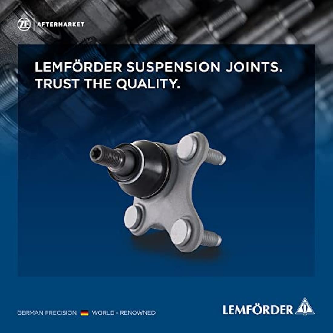 LEMFÖRDER 39616 01 Ball Joint for Land Rover Range Rover Evoque (L538) 2011-2019 Left, Right, Front Axle and other vehicles