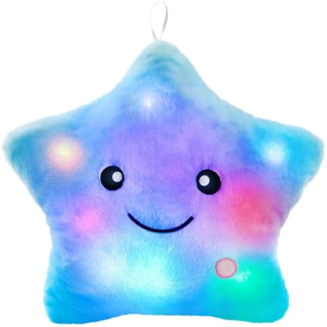 NYOBABE Sensory Toys for Autism,Light Up Star Teddy Sensory Lights for Toddlers,Kids Sleep Aid Adhd Autism Toys,Autism Sensory Equipment,Birthday Xmas Gifts for Boys Girls Ages 3 4 5 6 7 8 9 Blue
