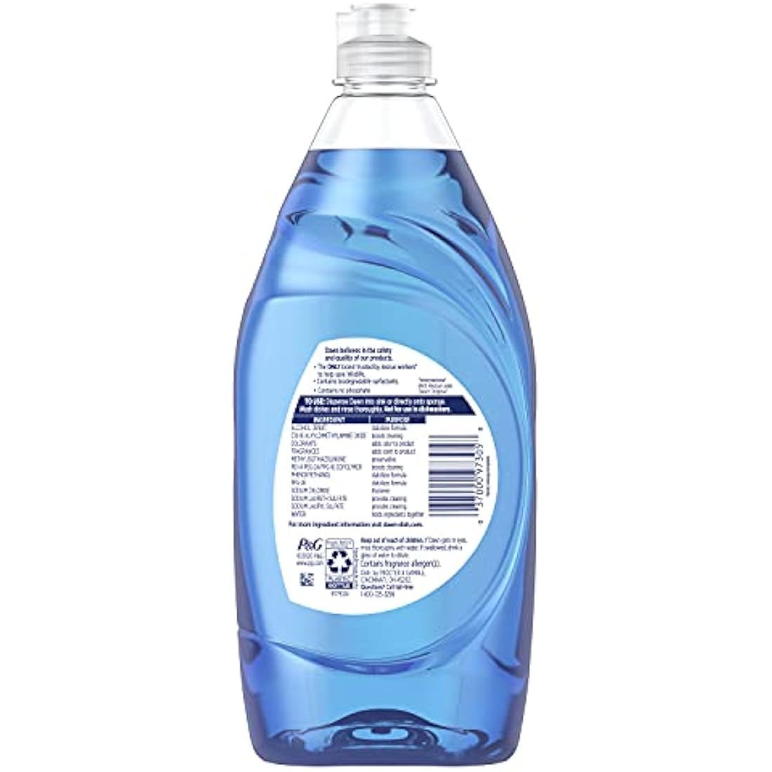 Dawn Ultra Dishwashing Liquid Dish Soap Original Scent, 19.4 oz, 573ml