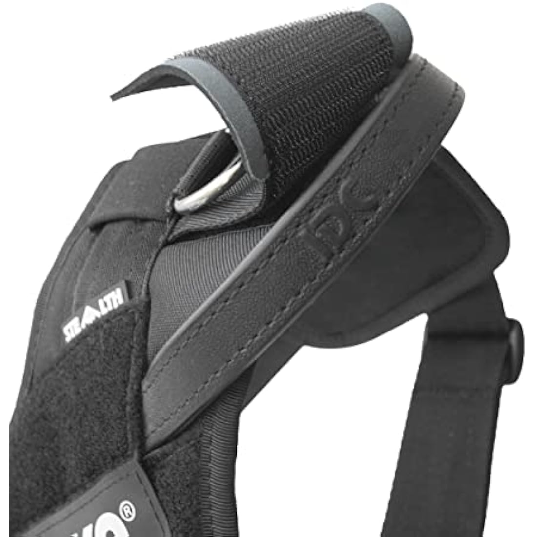 Julius-K9 16STEALTH-P-2 IDC Stealth PowerHarness for Dogs, Size 2, Black
