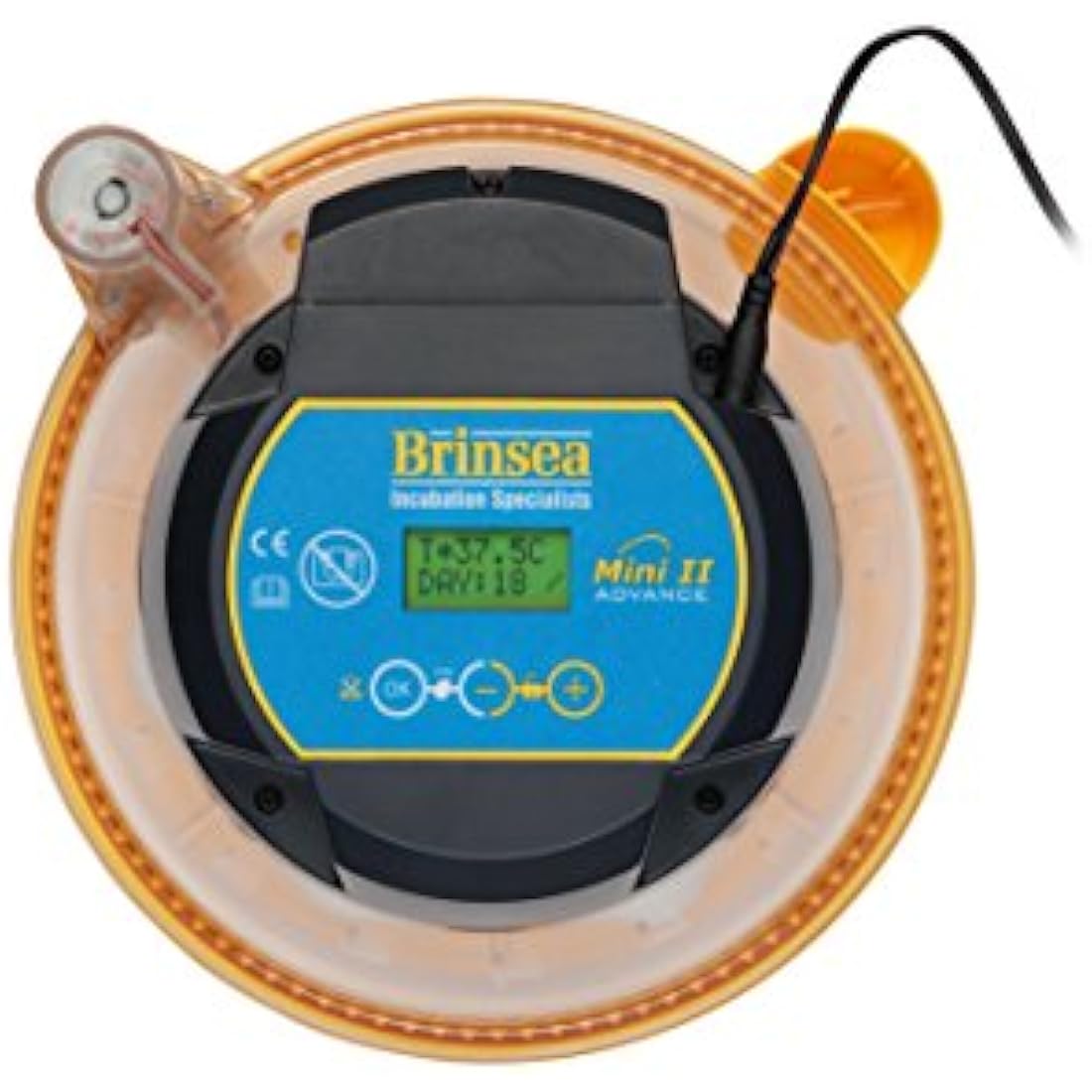 Brinsea Mini II Advance 7 Hen & Duck Egg Incubator -GB Made, Fully Automatic Turning, Fan-assisted Incubator for Eggs -Digital Alarms -3 Yr guarantee