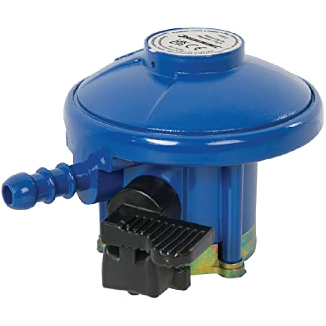 Silverline Butane Clip-On Regulator 1.5kg/hr Calor/Flogas Yellow (940053), 21 mm