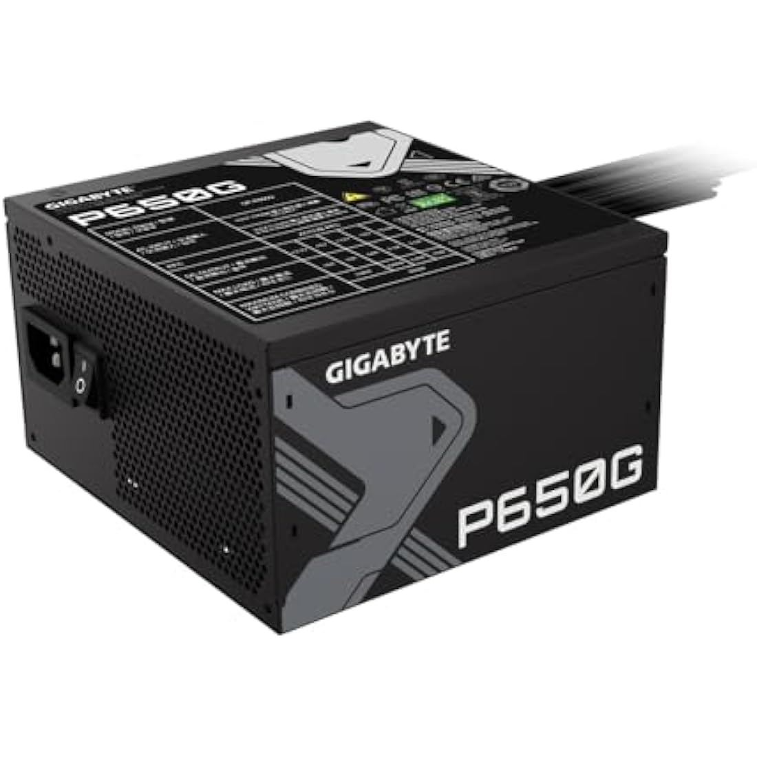 GIGABYTE GP-P650G power supply unit 650 W 20+4 pin ATX ATX Black