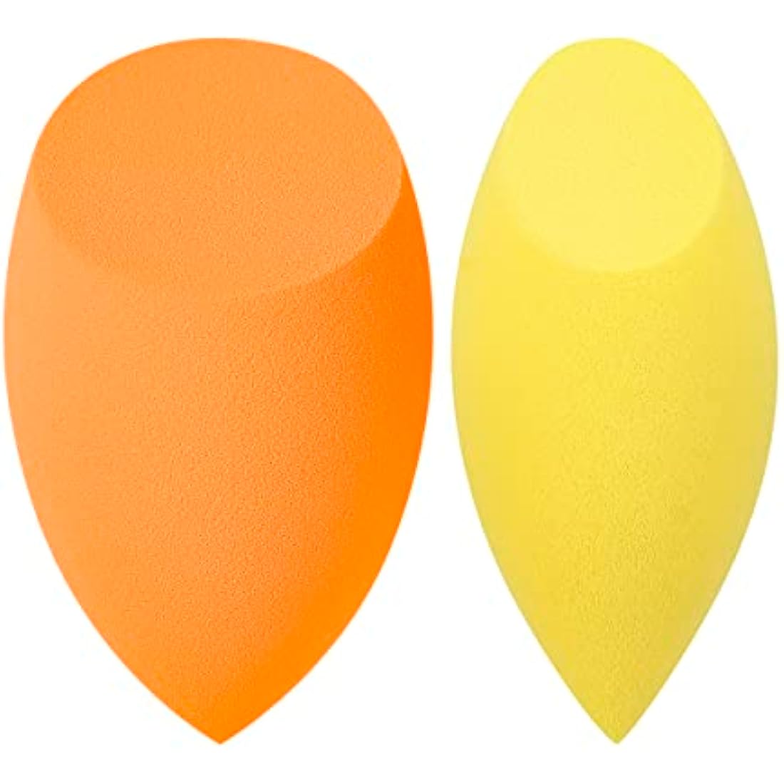 Real Techniques Miracle Complexion Sponge + Concealer Sponge Duo, Makeup Blending Sponges For Foundation & Concealer, Offers Light To Medium Coverage, Natural, Dewy Makeup, Latex-Free Foam 2 Count