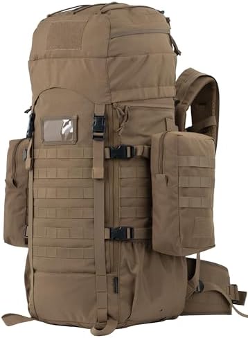 BACKFERRY 75L Tactical Backpack with Internal Frame, MOLLE, and Hydration System for Camping,Hunting,Backpacking,Hiking and Wild Adventure