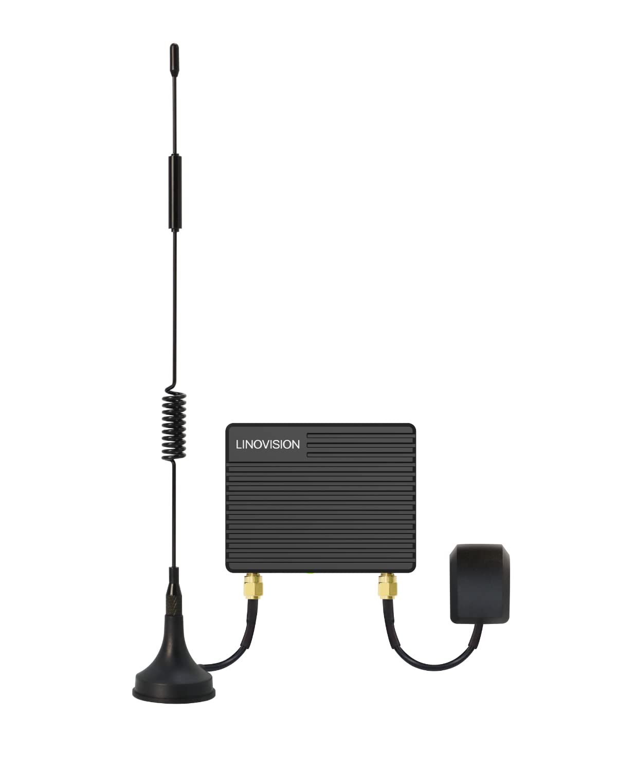 LINOVISION Mini Industrial 4G LTE Router with Low Power Consumption, GPS, RS232/RS485, DI/DO, USB Dongle Mode for Computer, Cellular Router for