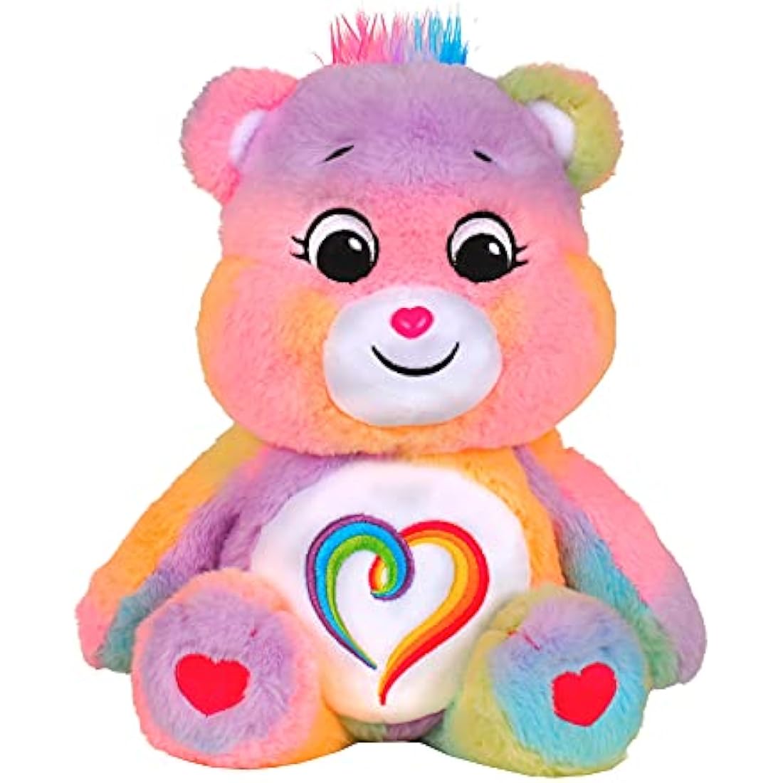 Care Bears 22077 14 Inch Medium Plush Togetherness Bear, Collectable Cute Plush Toy, Cuddly Toys for Children, Soft Toys for Girls and Boys, Cute Teddies Suitable for Girls and Boys Aged 4 Years +
