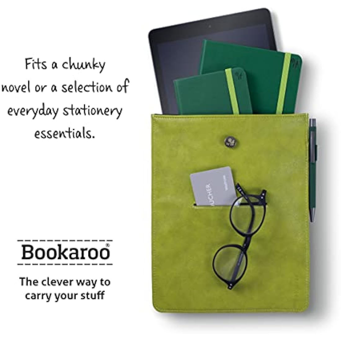 IF Bookaroo Books & Stuff Pouch - Cream