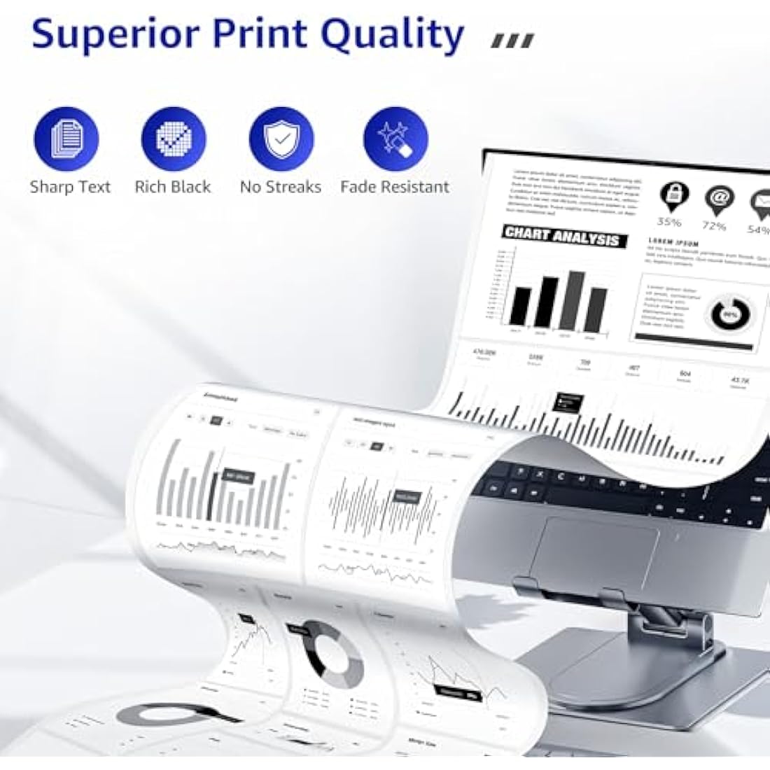 CMYBabee CF259A with Chip Compatible for HP 59A CF259A 59X CF259X Toner for Laserjet Pro M404dn M404dw MFP M428dw M428fdw M428fdn M404n M304a M428 M404 M406 M430 (Black, 1-Pack)
