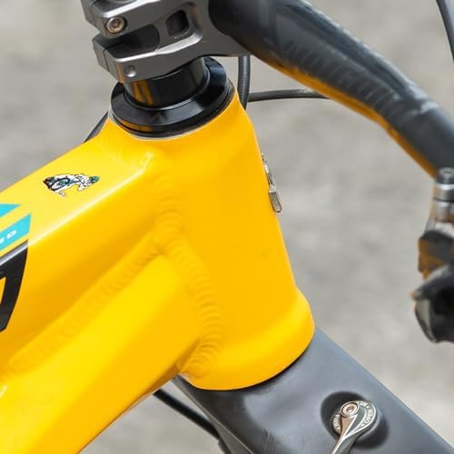Funn Descend Lower Headset ZS66/46, Zero Stack Angular Contact Bearing Lower Headset, Durable and Lightweight Alloy Headset for Mountain Bike, BMX