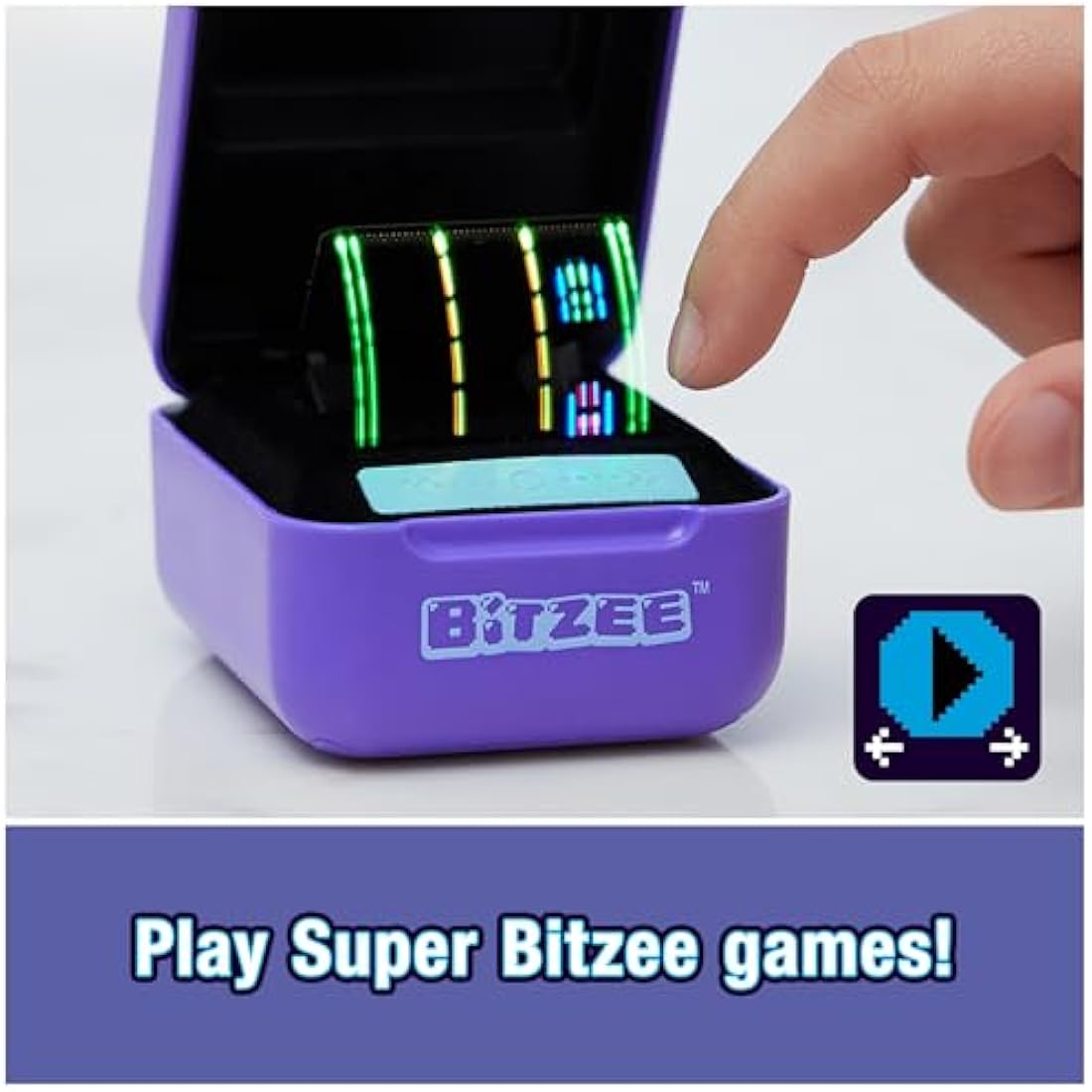 Bitzee, Interactive Toy Digital Pet and Case with 15 Animals Inside, Virtual Electronic Pets React to Touch, Kids’ Toys for Girls and Boys