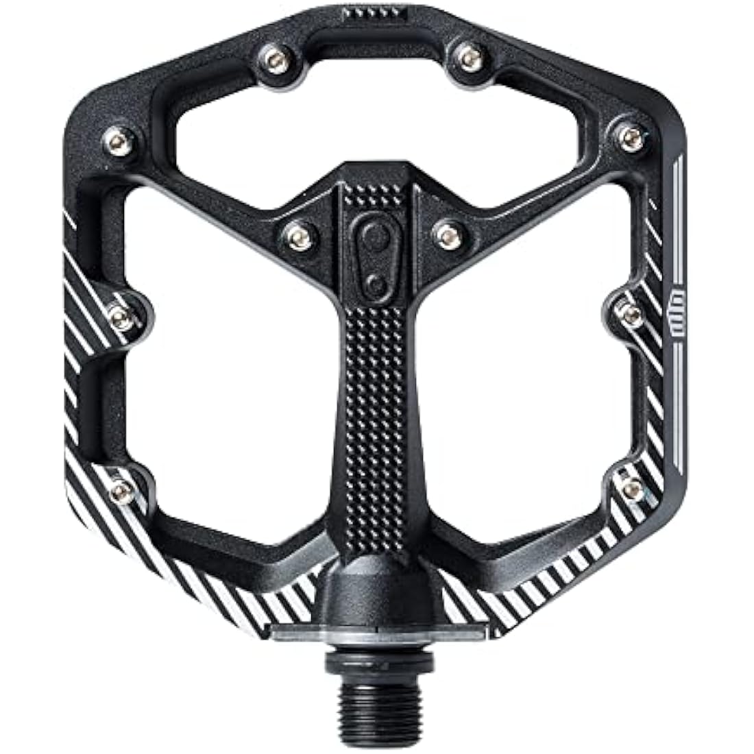 Crankbrothers Stamp Flat Pedal for BMX/MTB Bike - Bicycle Pedal, Minimalist Profile, Adjustable Grip