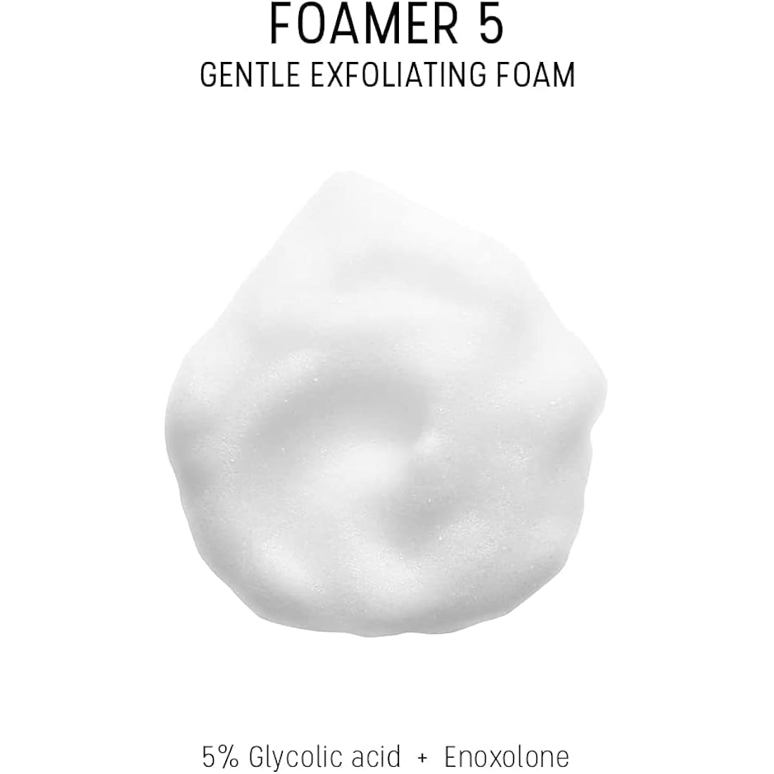 Dermaceutic Foamer 5 - Gentle foaming cleanser - Brightening face wash - Exfoliating cleanser for a clear and bright complexion - 100ml