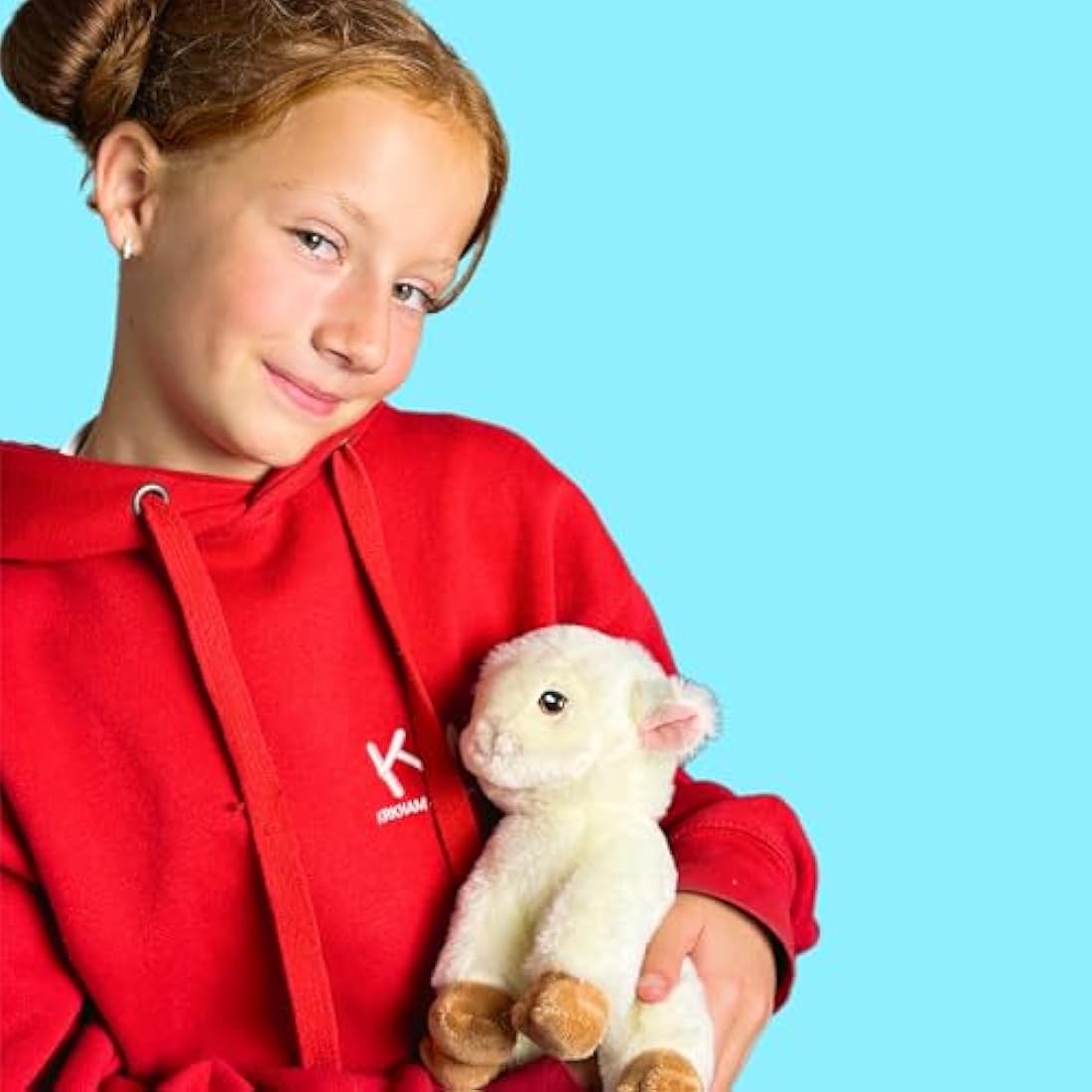 Deluxe Paws Plush Cuddly Soft Eco Toys 100% Recycled (Sheep)