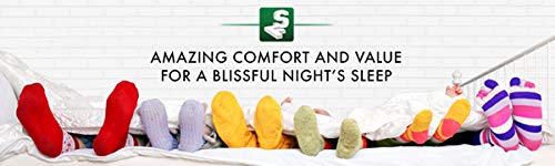 Bodymould Mattresses Southern Foam Memory Foam Mattress Topper with Cover, 3 Inch, UK Small Double