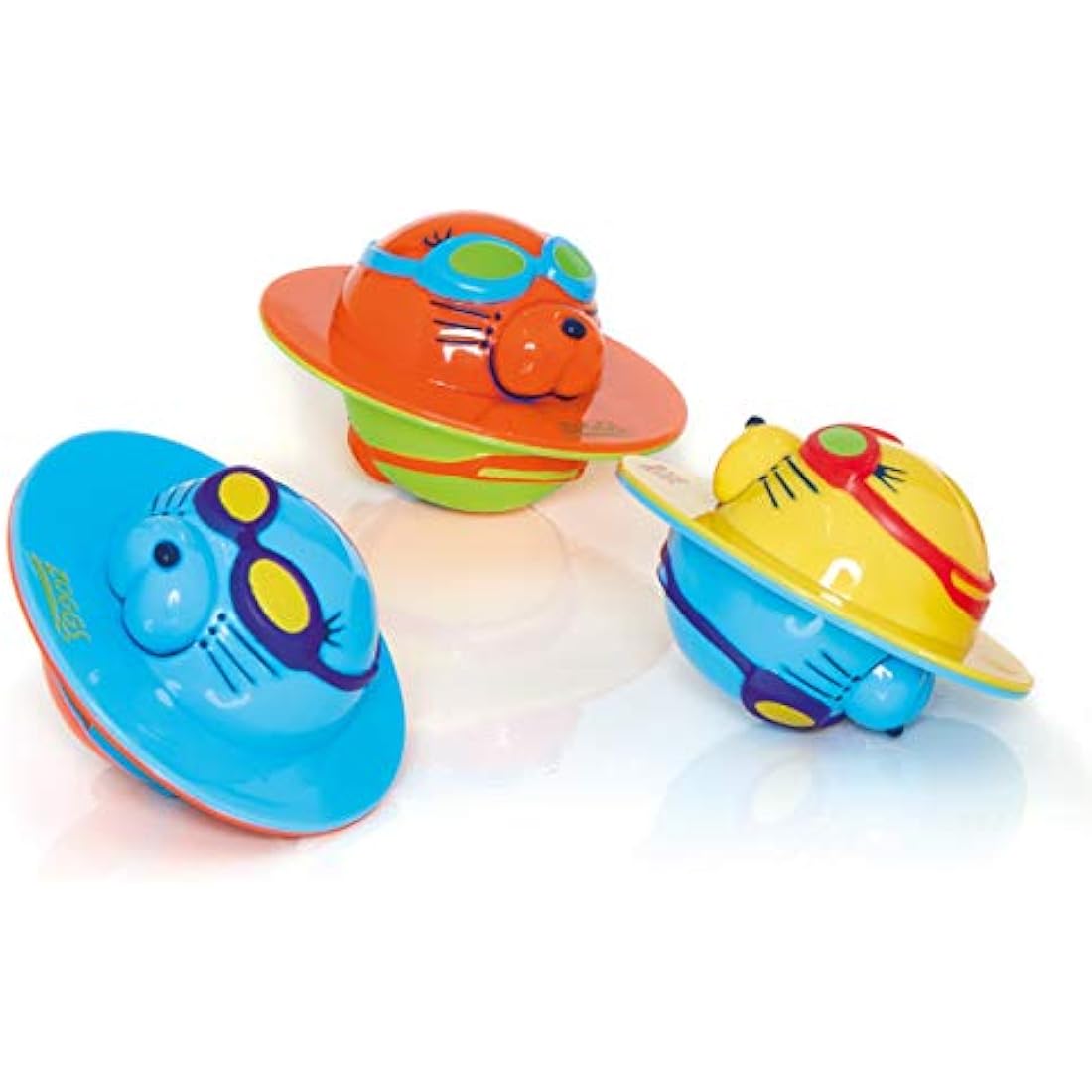 Zoggs Kid's Seal Flips Pool Water Toy, Multicolour, 3 pack