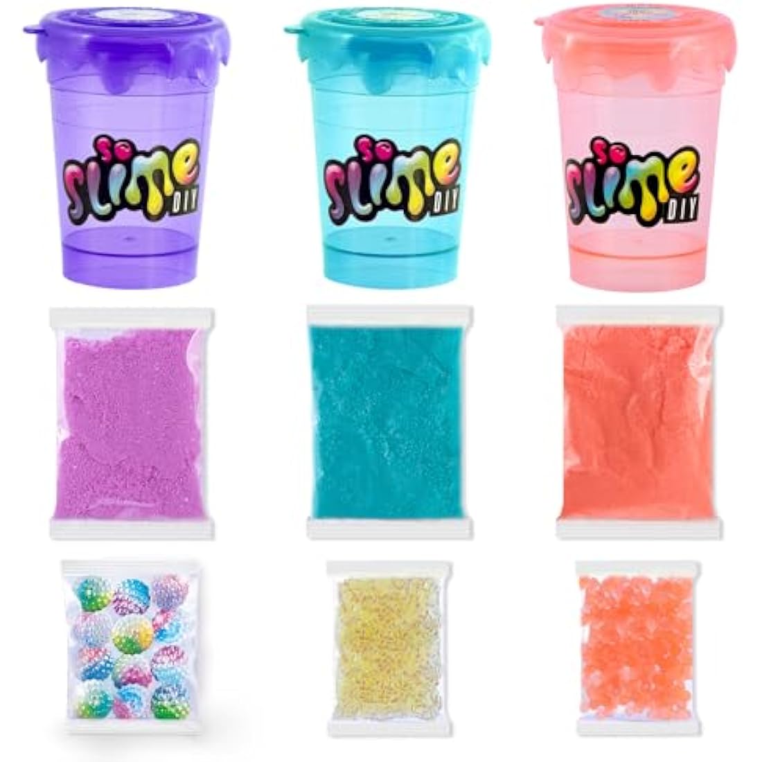 So Slime SSC 003 Shakers 3 Pack, Assorted Colours