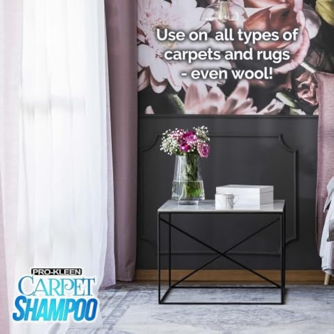 Pro-Kleen Professional Carpet & Upholstery Shampoo – Ocean Fresh Fragrance 5L - High Concentrate Cleaning Solution - Suitable for All Machines