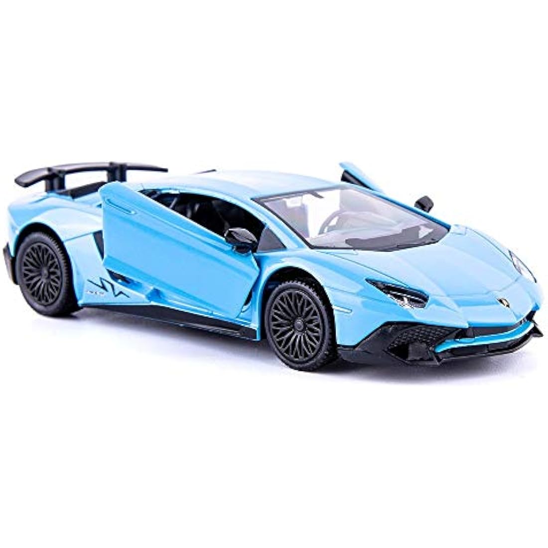 TGRCM-CZ 1/36 Scale Lamborghini Aventador LP700-4 Casting Model Car, Zinc Alloy Pull Back Vehicles Toy Car for Toddlers Kids Boys Girls Gift (Blue)