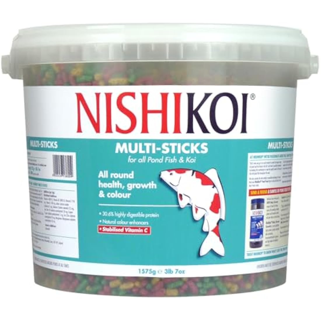 Nishikoi Multi-Sticks Complete Food for Koi and Pond Fish - 1575g