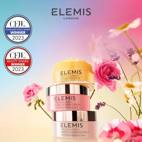 ELEMIS Pro-Collagen Cleansing Balm 50g – Nourishing Makeup Remover & Deep Cleanser – Hydrating Face Balm for All Skin Types