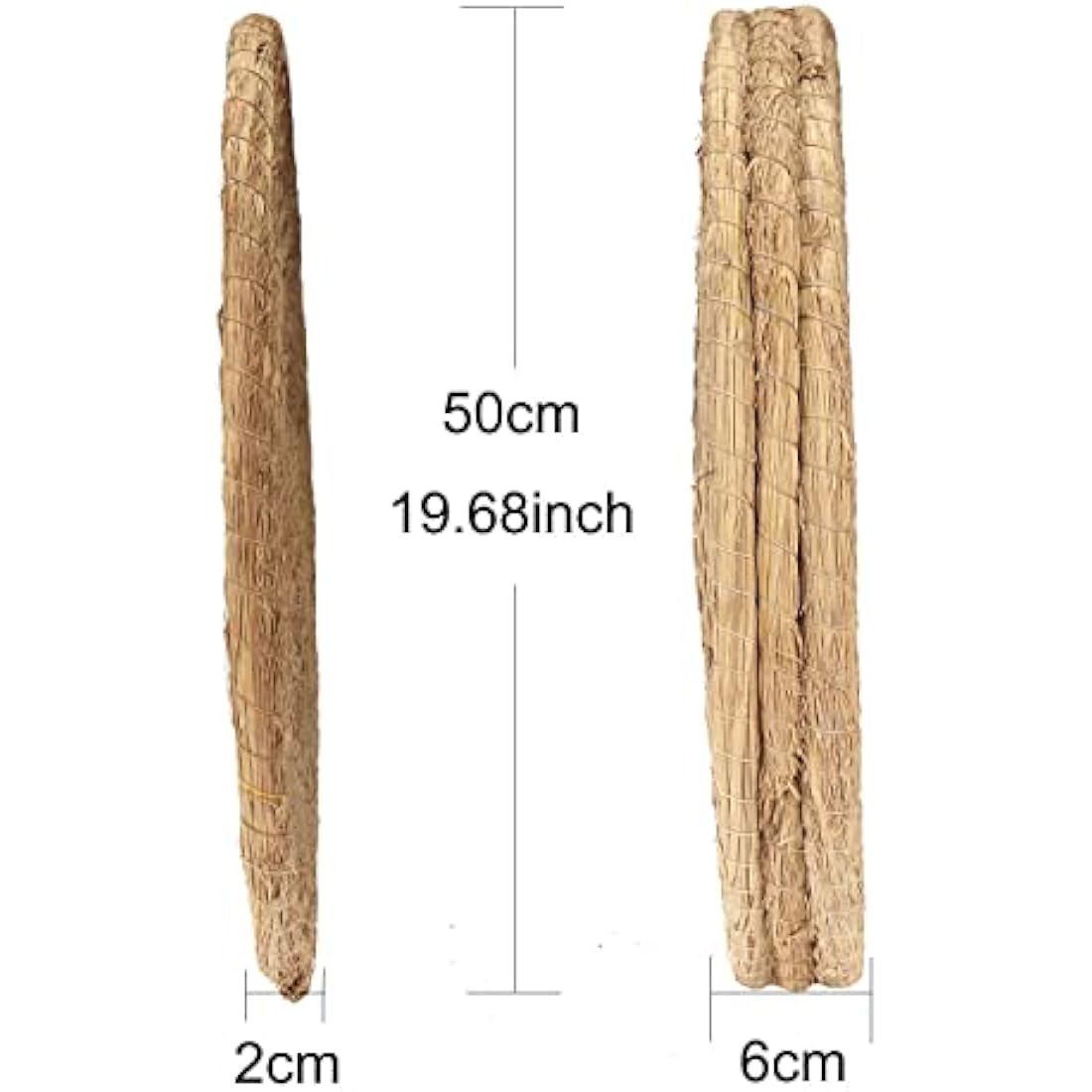 AUVIM Archery Targets for Backyard Hand-Made Straw Archery Target for Recurve Bow Compound Bow or Longbow 20 Inches Traditional Bow Arrow Target for Kids Youth Adult Archery Hunting Practice