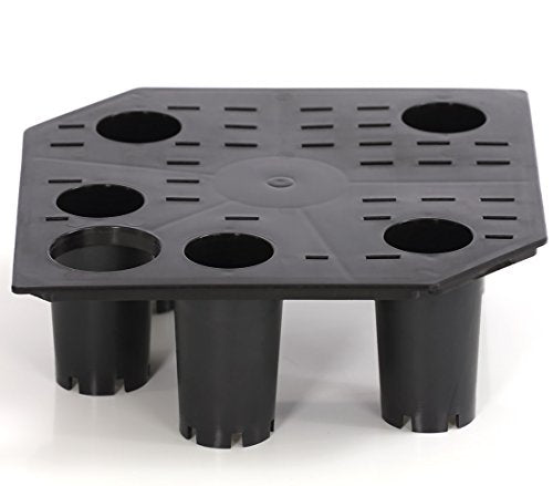 Dehner Elise Plastic Planter with Self-Watering System