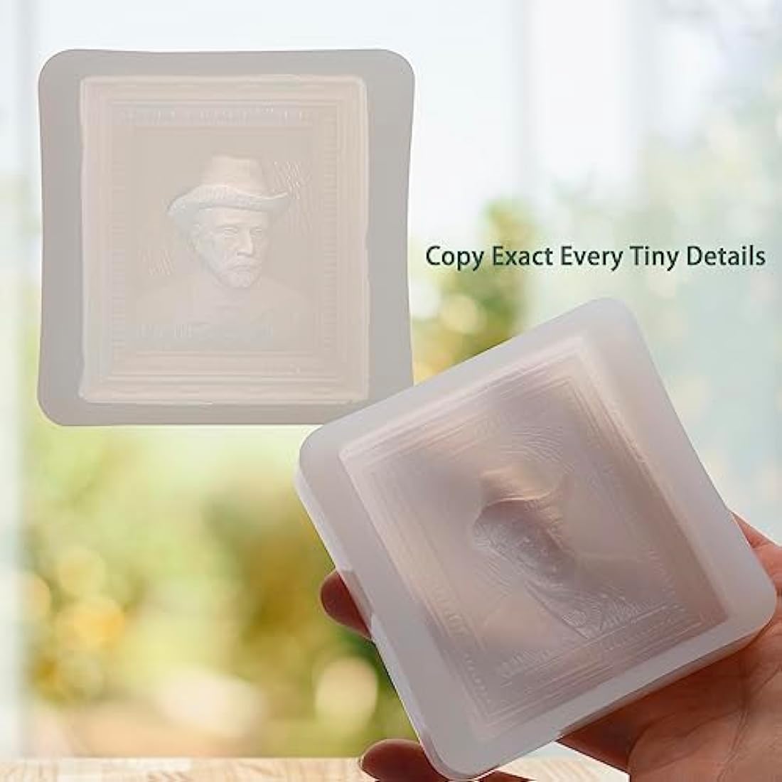 BBDINO Silicone Mould Making Kit 20A Silicone for Mould Making, Silicone Mould Making Translucent 38.8 Oz, 1A:1B by Volume, Liquid Silicone for Moulds Making of Resin, Soap, Wax, Clay, Concrete etc.