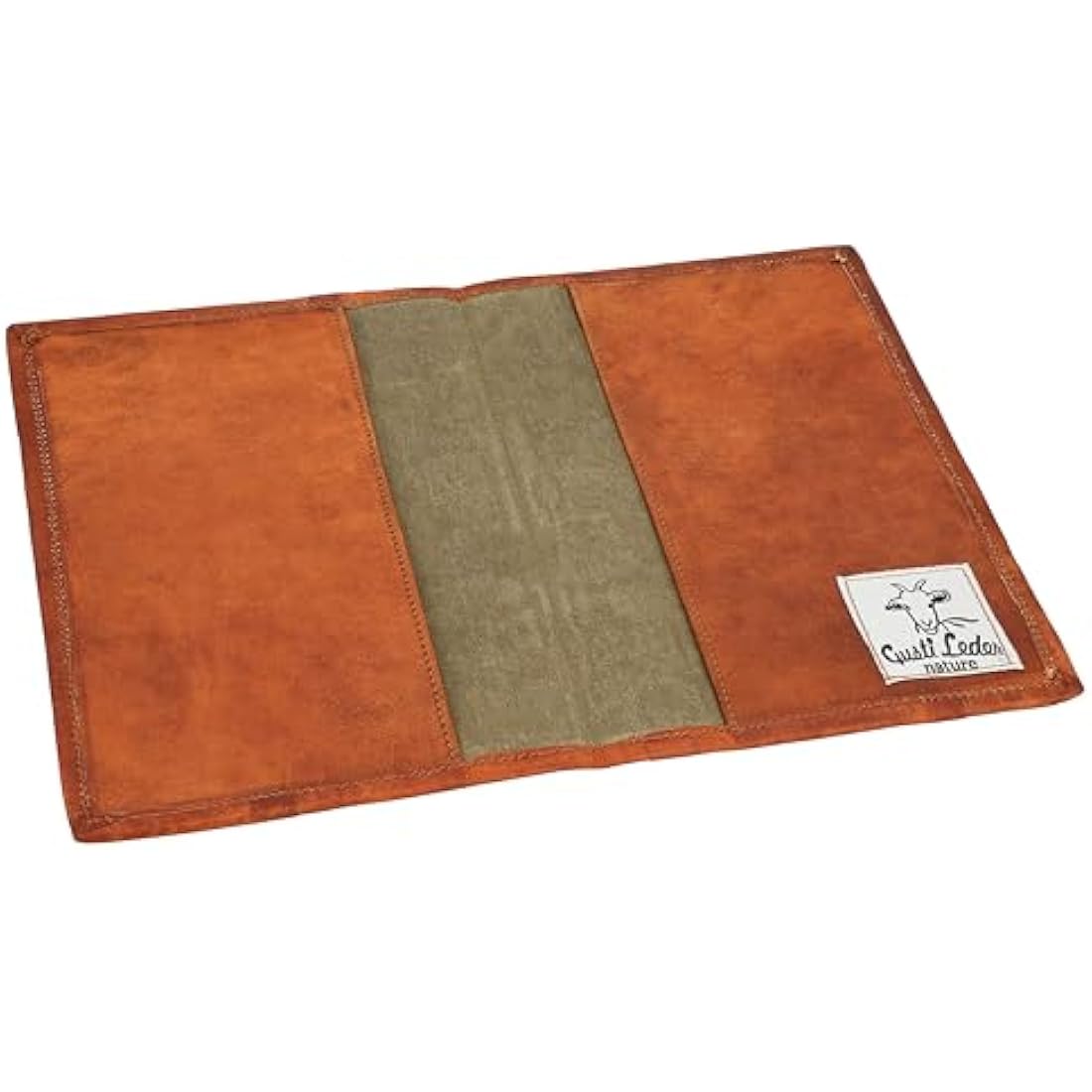 Gusti Leder Nature Becky Genuine Leather Wrapper Book Handmade Cover Folder A5 File Portfolio Vintage P4