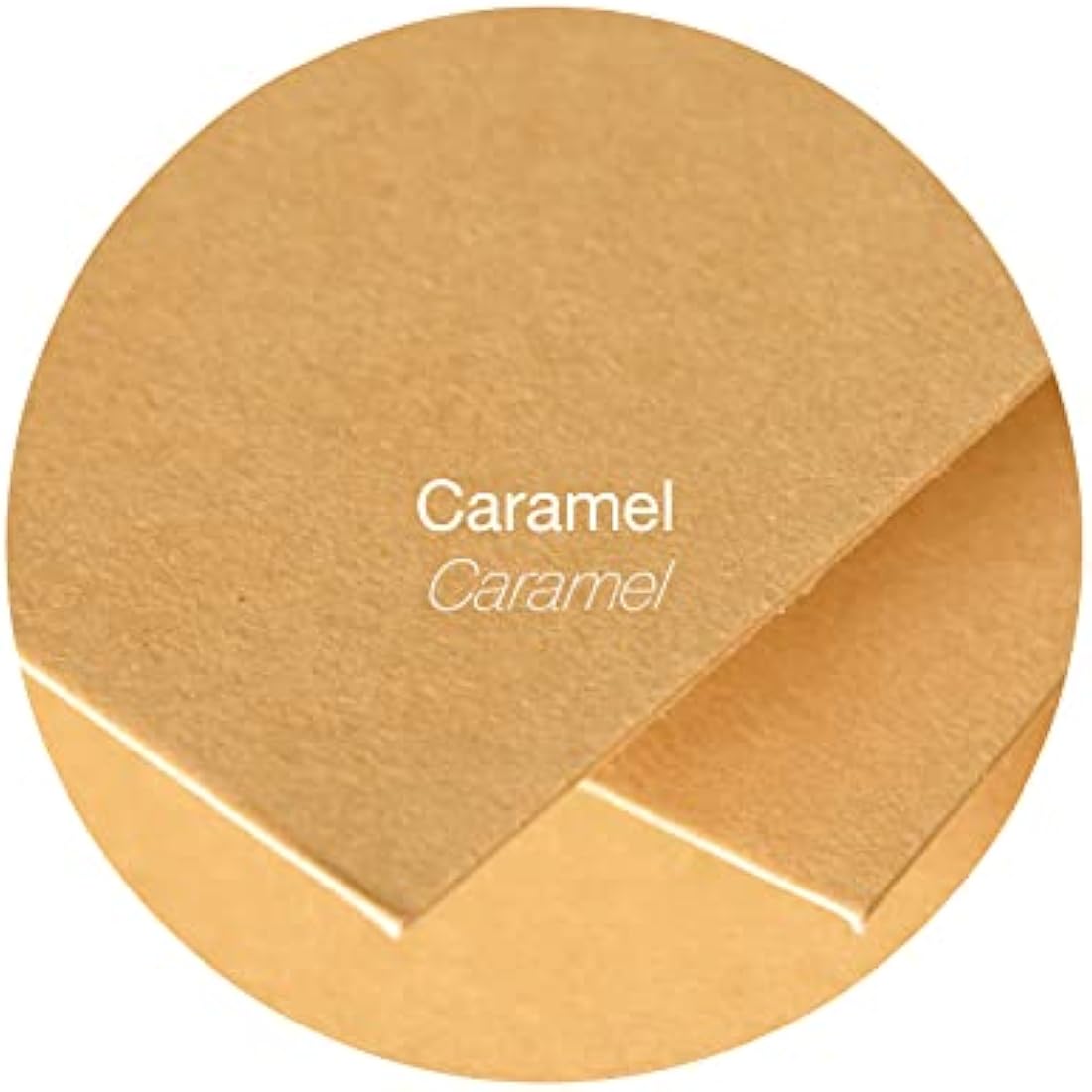 Clairefontaine - Ref 5488C - Pollen Envelopes (Pack of 20) - 140 x 140mm Sized, 120gsm Paper, Gummed Seal, Inkjet & Laser Printer Compatible, Acid Free - Caramel