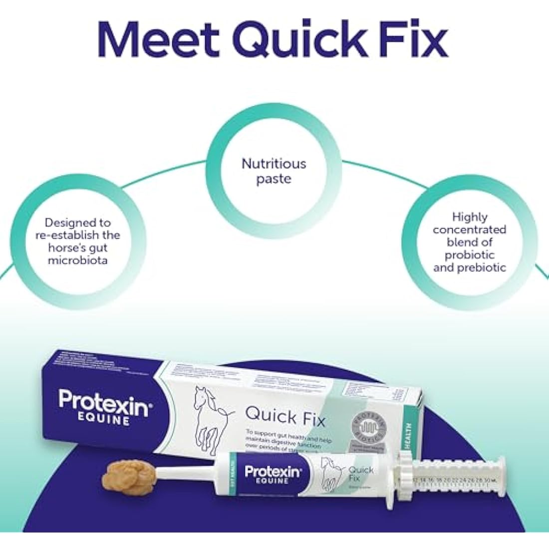 Protexin Equine Premium Quick Fix 30 ml Clear