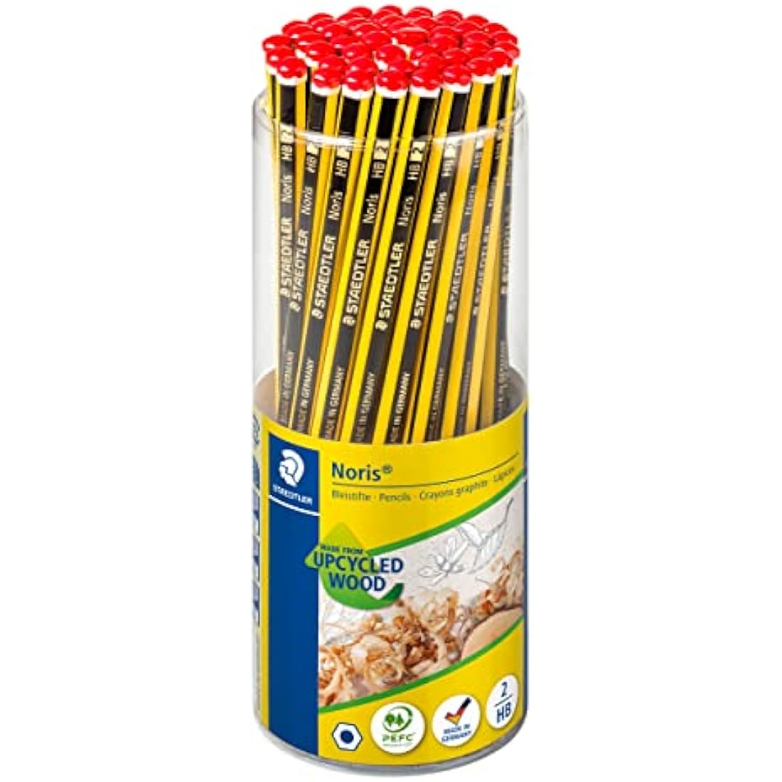 STAEDTLER 120 KP50 Noris Graphite Pencil - HB (Tub of 50)