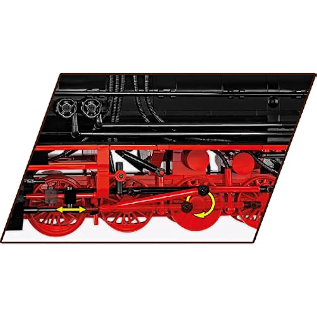 COBI DR BR 52 Steam Locomotive, Black