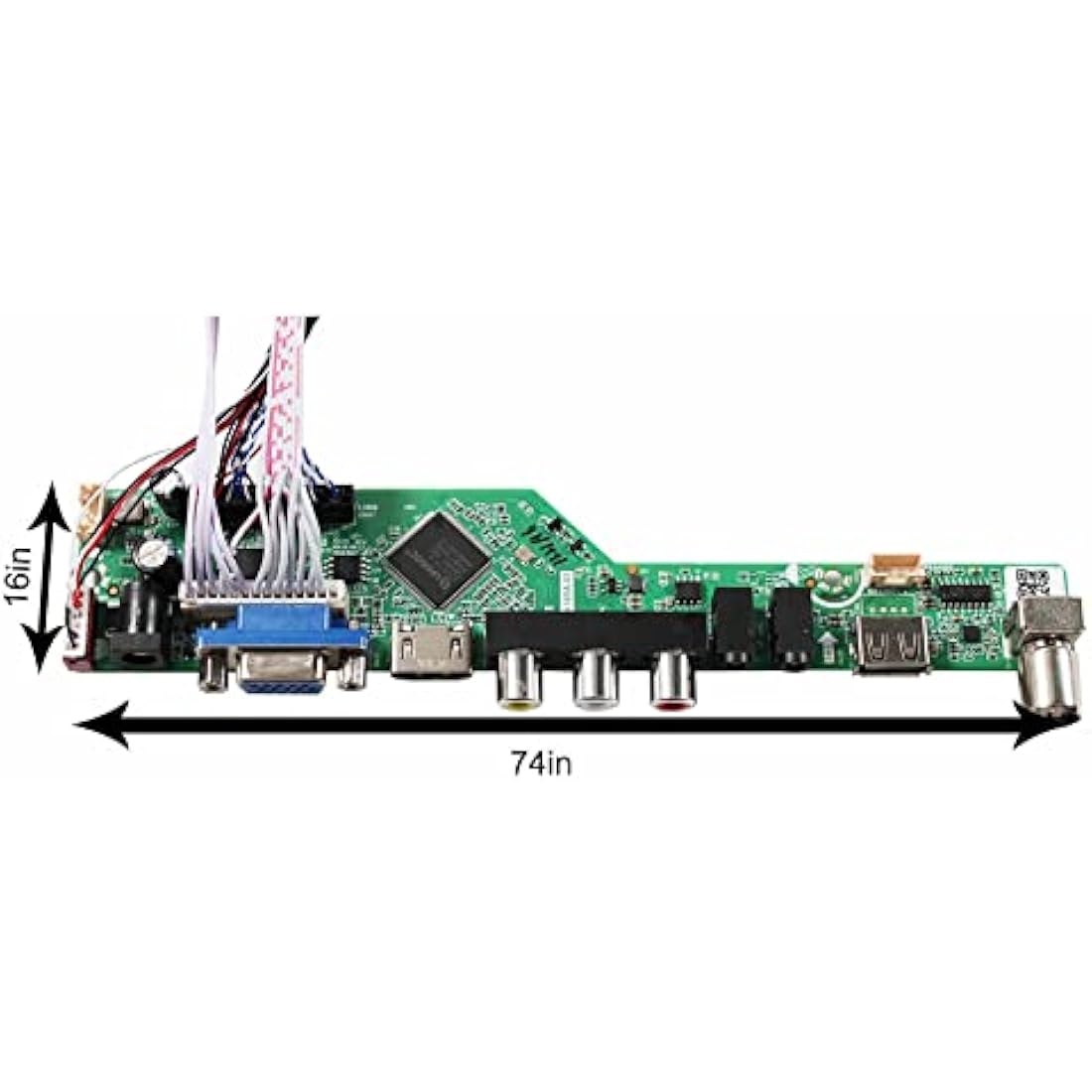 VSDISPLAY LVDs Controller Board 40pin 1600x900 for 17.3" LP173WD1 B173RW01 LTN173KT01-A01 N173FGE-L21 N17306-L02 Wled LCD Screen