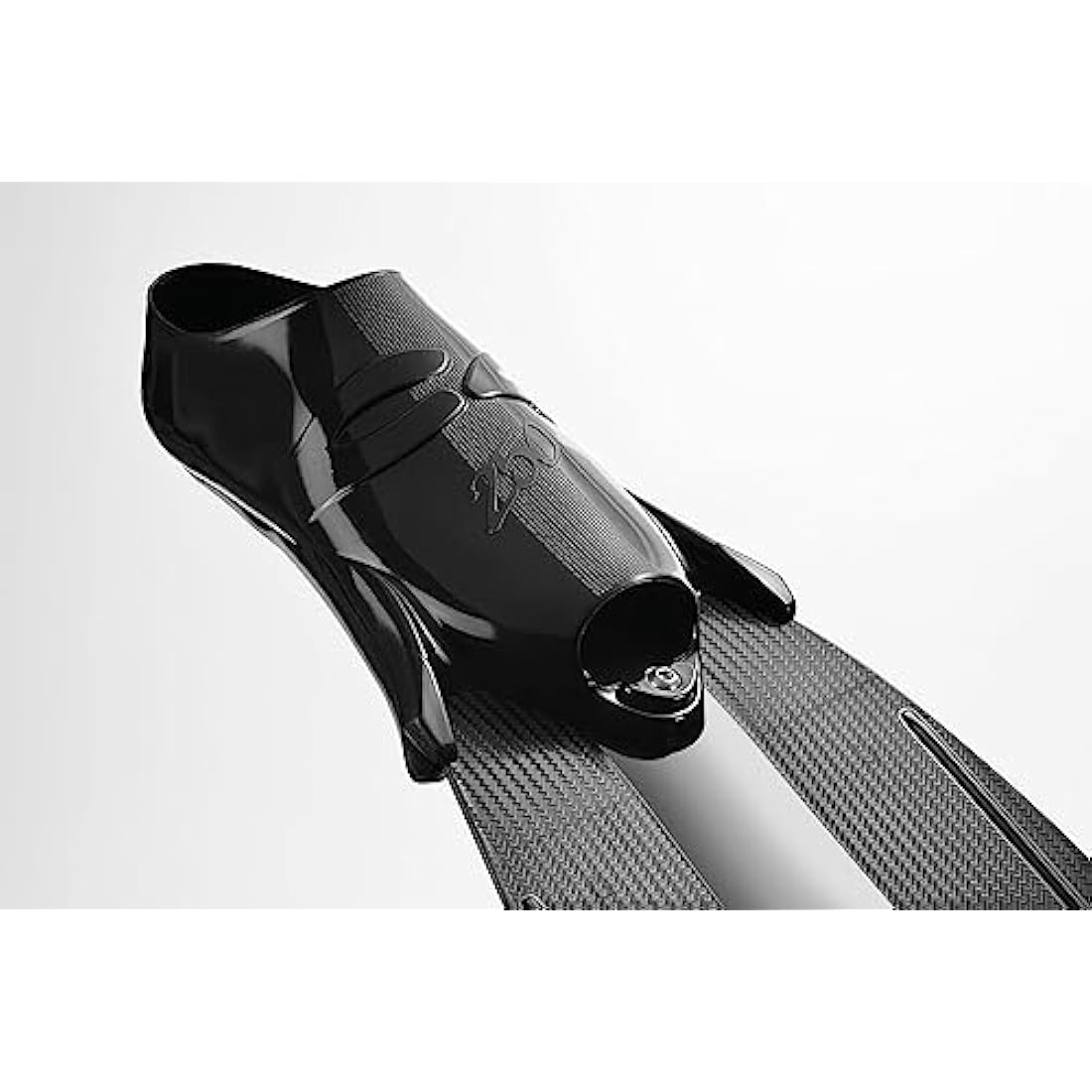 Umberto Pelizzari C4 Fins - Soft Shovel and Medium Technopolymer Shovel with 250 Diving Fishing Apnea Shoe