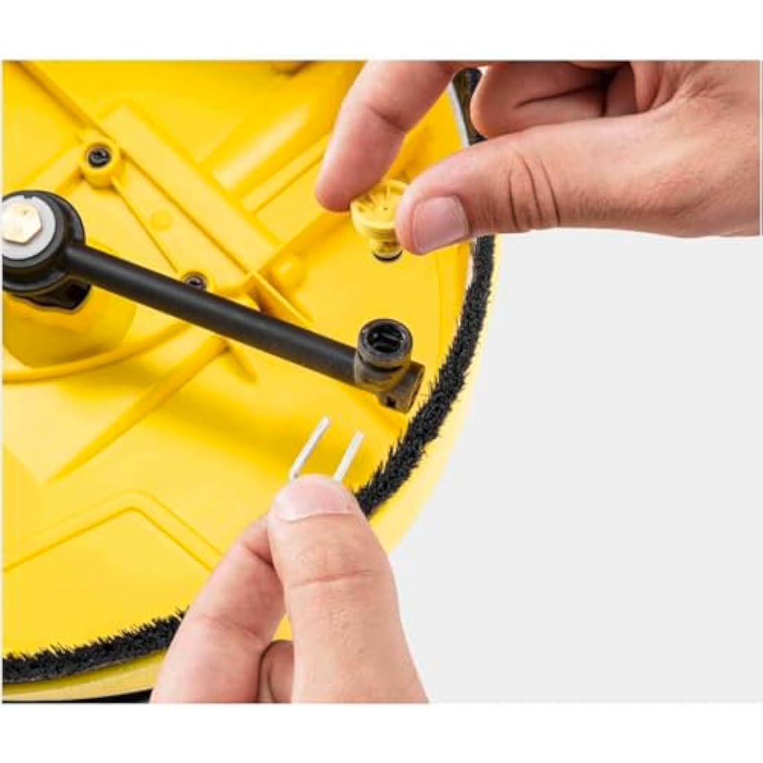 Kärcher T 5 T Racer Patio Cleaner for High Pressure Washers Original Accessory, Twin Jet Rotating Arm, Ergonomic Surface Cleaner