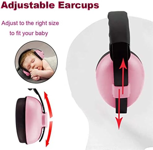 YANKUIRUI Ear Defenders Baby Noise cancelling headphones For Age 0 To 3 Years Toddlers at Plane, Firework, Concert, Cinema