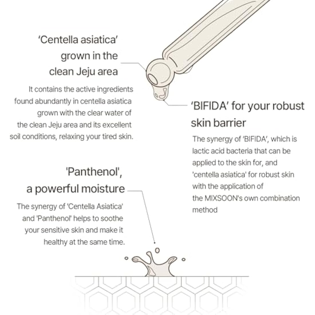 mixsoon Master Serum, Moisturizing Serum for Healthy Skin and Improve Skin Barrier, Cruelty Free