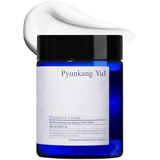 [PKY] Pyunkang Yul Nutrition Cream for Powerful Hydration with Minimal Ingredients, Face Moisturizer with Balanced Nourishment, Zero-Irritation, Korean Skincare (3.38 Fl.Oz, 100ml).