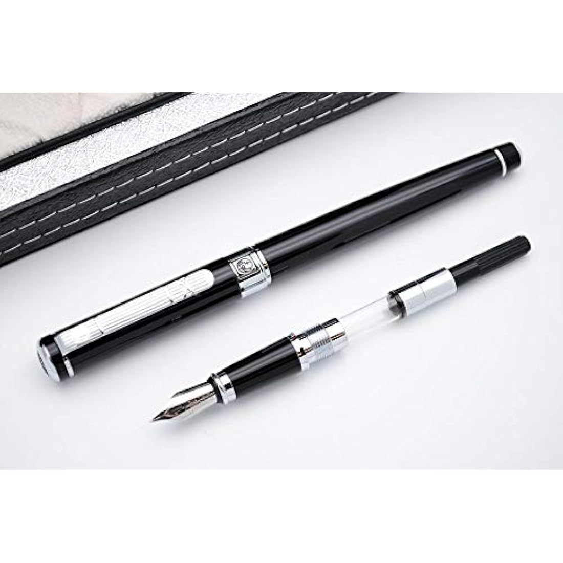 czxwyst Picasso 902 Gentleman Collection Fountain Pen Original Box (Platinum clip)