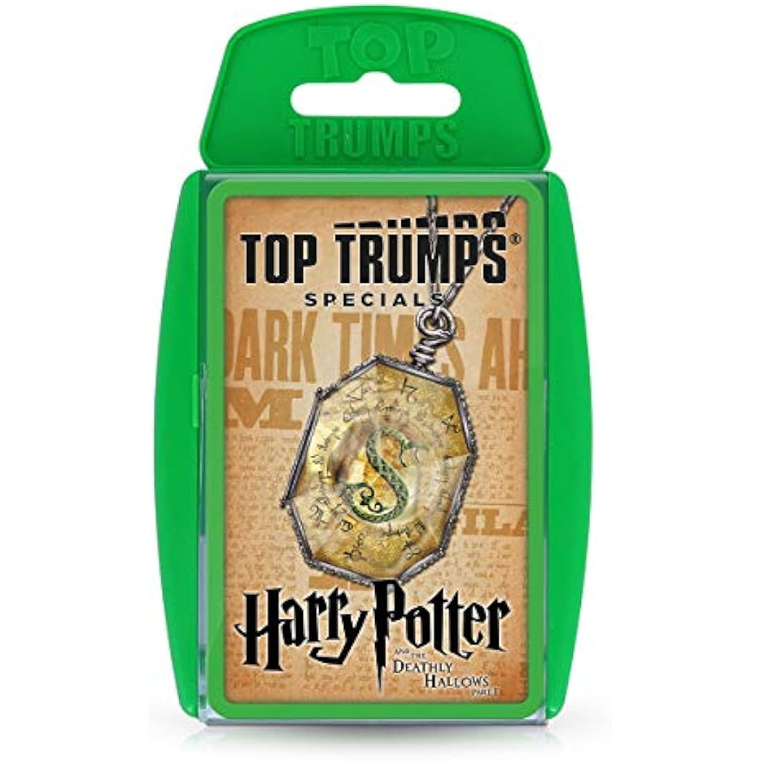 Top Trumps Harry Potter and the Deathly Hallows Part 1 Specials Card Game, play with Harry, Ron, Hermione, Dumbledore, Hagrid and Voldemort, gift and Toys for Boys and Girls Aged 6 plus
