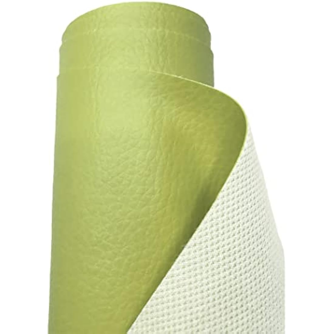 A-Express Grained Faux Leather Fabric Waterproof Heavy Duty Leatherette Vinyl Leathercloth Upholstery Textured Material - Pistachio 2 Metres 200cm x 140cm