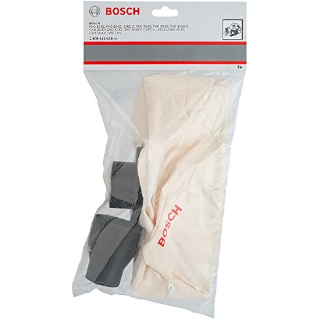 Bosch Professional 1x Cloth Dust bag (Accessories for Planers)