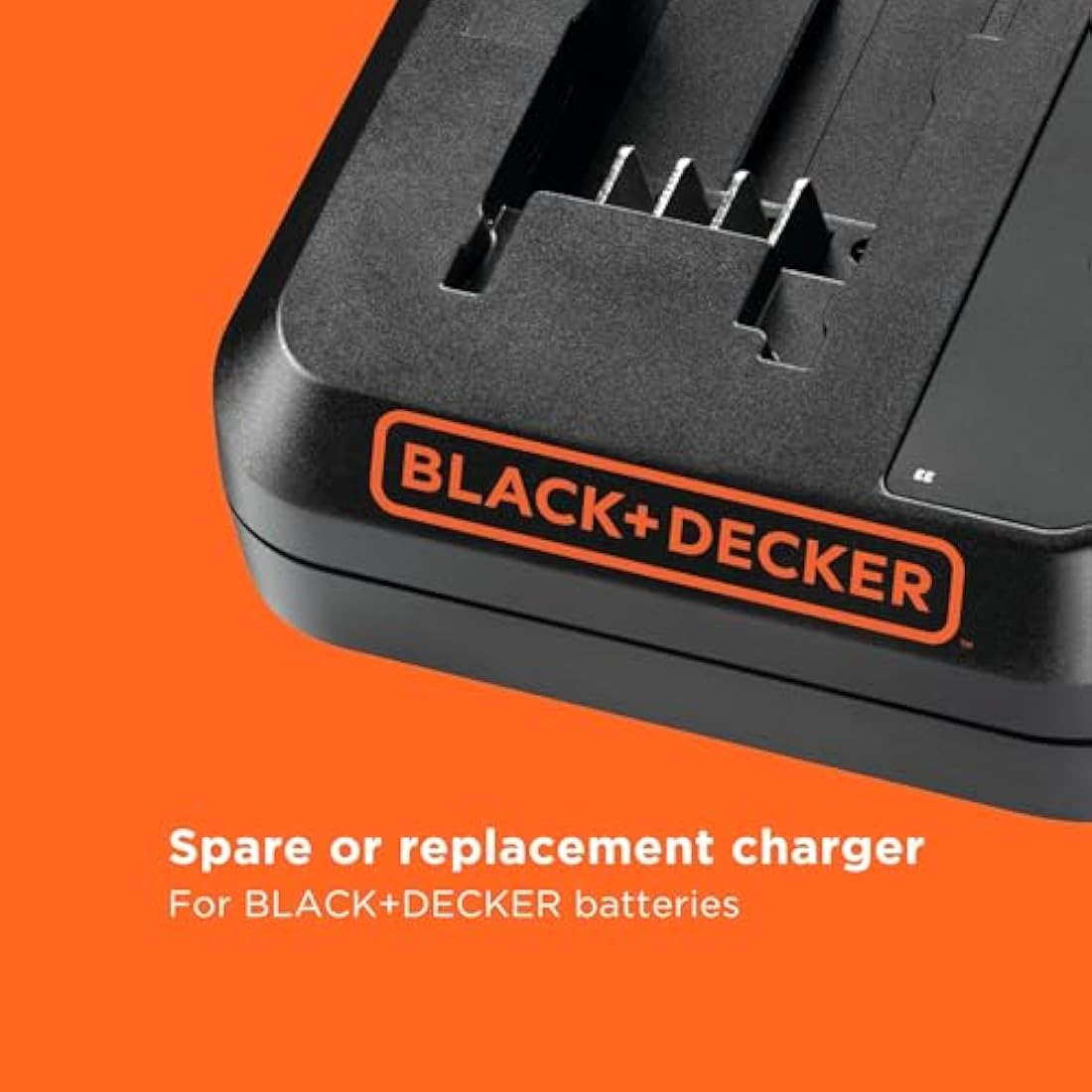 BLACK+DECKER 1A Fast Battery Charger, BDC1A-GB